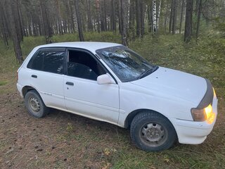 1990 Toyota Starlet 16V IV (P80), белый, 190000 рублей, вид 2