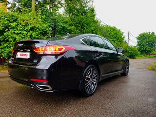 2019 Genesis G80 I, чёрный, 2850000 рублей, вид 4