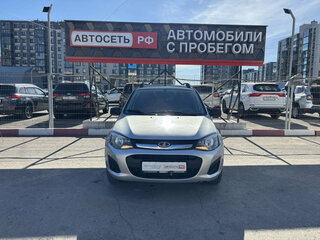 2014 Lada (ВАЗ) Kalina II, серебристый, 366080 рублей, вид 2