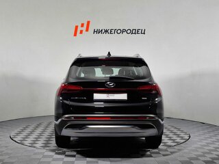 2021 Hyundai Santa Fe IV Рестайлинг, чёрный, 3750000 рублей, вид 4