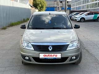 2011 Renault Logan I Рестайлинг, бежевый, 449000 рублей, вид 2