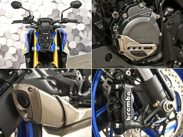 2021 Suzuki GSX-S 1000, синий - вид 9