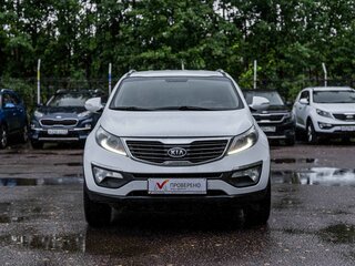 2012 Kia Sportage III, белый, 870000 рублей, вид 3
