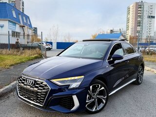2022 Audi A3 35 TFSI IV (8Y), синий, 2220000 рублей, вид 1