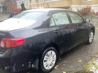 2008 Toyota Corolla X (E140, E150), чёрный, 650000 рублей, вид 3