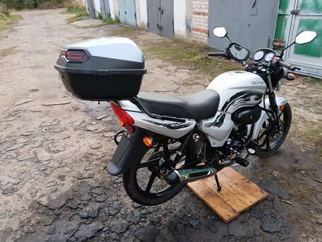 2022 Yamaha YBR125, серый, 80000 рублей, вид 3