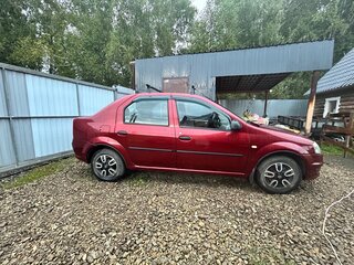 2010 Renault Logan I Рестайлинг, красный, 350000 рублей, вид 3