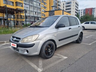 2007 Hyundai Getz I Рестайлинг, серебристый, 309000 рублей, вид 1