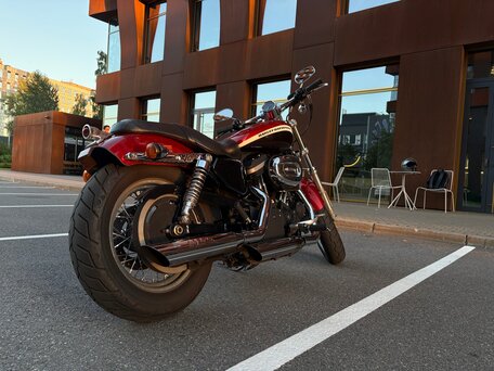 2012 Harley-Davidson Sportster 1200, красный, 750000 рублей, вид 4