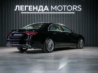 2021 Mercedes-Benz S-Класс 450 4MATIC VII (W223), чёрный, 13990000 рублей, вид 4