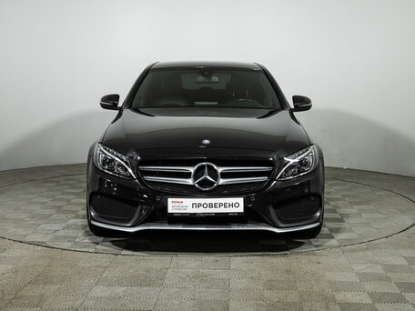 2015 Mercedes-Benz C-Класс 250 IV (W205), чёрный, 1999700 рублей, вид 2