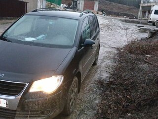 2008 Volkswagen Touran I Рестайлинг, чёрный, 700000 рублей, вид 3
