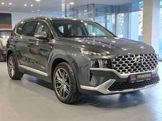 2021 Hyundai Santa Fe IV Рестайлинг, серый, 3590000 рублей, вид 3