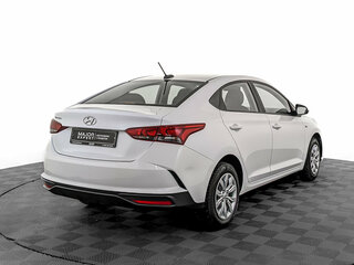 2022 Hyundai Solaris II Рестайлинг, белый, 1640000 рублей, вид 5