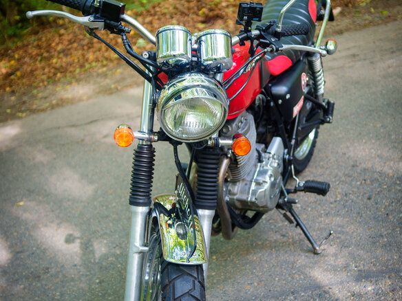 2001 Honda CB 400SS, красный, 250000 рублей - вид 5