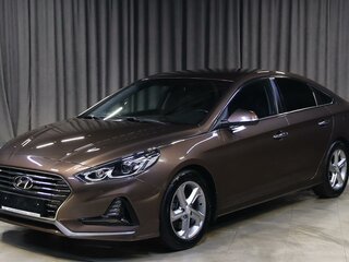 2017 Hyundai Sonata VII (LF) Рестайлинг, коричневый, 1499000 рублей, вид 1