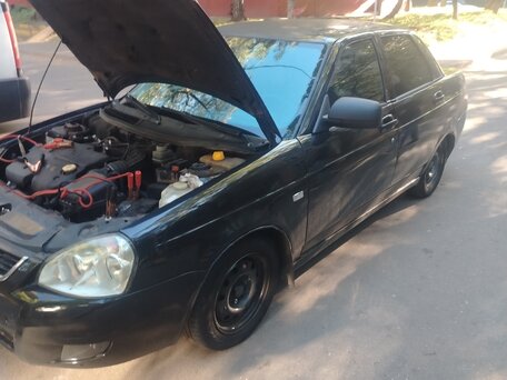 2009 Lada (ВАЗ) Priora I, зелёный, вид 5
