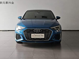 2022 Audi A3 Sportback 35 TFSI IV (8Y), голубой, 1576000 рублей, вид 2