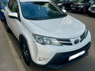 2014 Toyota RAV4 IV (XA40), белый, 1650000 рублей, вид 1