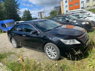 2014 Toyota Camry VII (XV50), чёрный, 1300000 рублей, вид 3