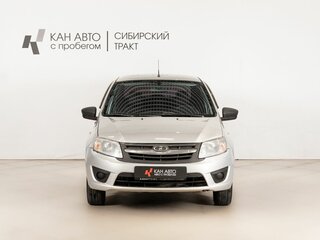 2016 Lada (ВАЗ) Granta I, серебристый, 375000 рублей, вид 2