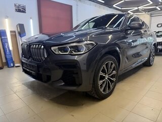 2021 BMW X6 40d III (G06), серый, 8290000 рублей, вид 1