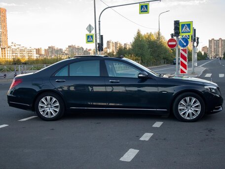 2013 Mercedes-Benz S-Класс 500 VI (W222, C217), чёрный, 2550000 рублей, вид 3