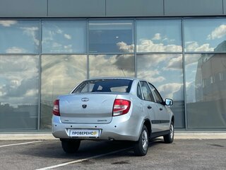 2015 Lada (ВАЗ) Granta I, серый, 299000 рублей, вид 4