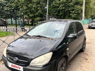 2006 Hyundai Getz I Рестайлинг, чёрный, 305000 рублей, вид 1