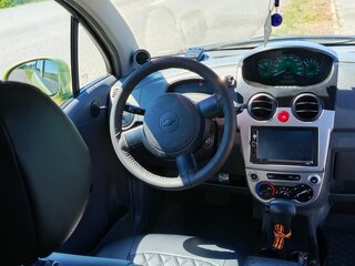 2007 Chevrolet Spark II, золотистый, 400000 рублей, вид 5