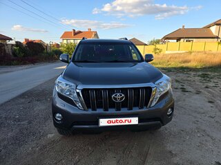 2015 Toyota Land Cruiser Prado 6-speed 150 Series Рестайлинг 1, серый, 3200000 рублей, вид 2