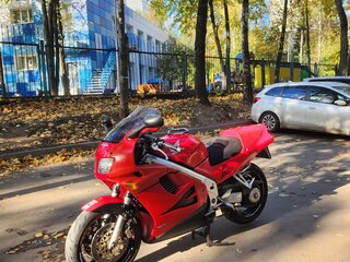 1995 Honda VF 750, красный, 260000 рублей, вид 2