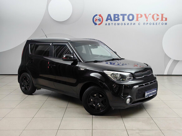 2016 Kia Soul II, чёрный, 1581000 рублей