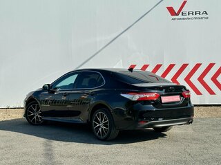 2022 Toyota Camry VIII (XV70) Рестайлинг, чёрный, 2290000 рублей, вид 4
