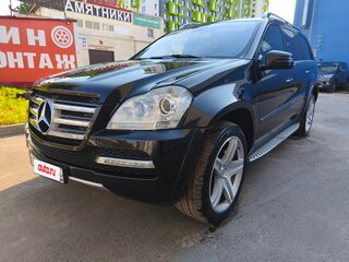 2012 Mercedes-Benz GL-Класс 500 I (X164) Рестайлинг, чёрный, 3000000 рублей, вид 3