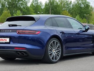 2019 Porsche Panamera 4 Sport Turismo II, синий, 9100000 рублей, вид 4