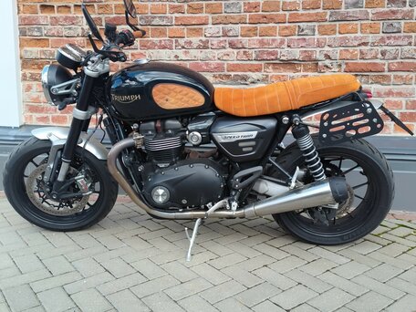 2022 Triumph Speed Twin, оранжевый, 900000 рублей, вид 2