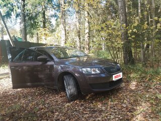 2014 Skoda Octavia III (A7), коричневый, 916000 рублей, вид 2