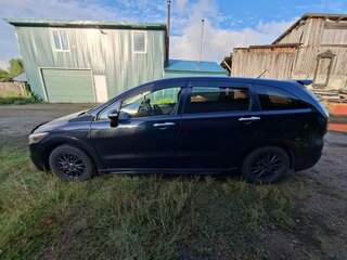 2009 Honda Stream II Рестайлинг, чёрный, 1300000 рублей, вид 4