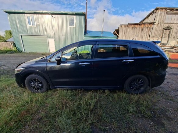 2009 Honda Stream II Рестайлинг, чёрный, 1250000 рублей - вид 3