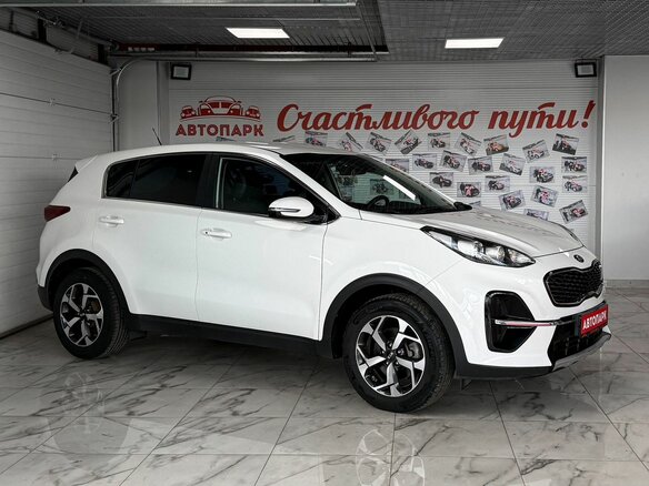 2020 Kia Sportage IV Рестайлинг, белый