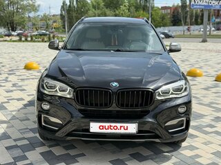 2014 BMW X6 30d II (F16), чёрный, 2990000 рублей, вид 1