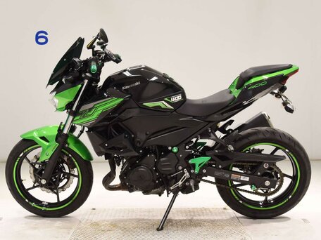 2019 Kawasaki Z 400, чёрный, 595000 рублей, вид 1