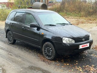 2009 Lada (ВАЗ) Kalina I, чёрный, 150000 рублей, вид 3