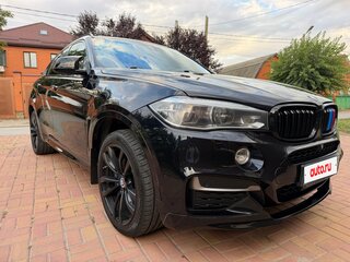 2017 BMW X6 M50d II (F16), синий, 3756000 рублей, вид 5