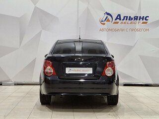 2012 Chevrolet Aveo II, чёрный, 465000 рублей, вид 4