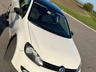 2012 Volkswagen Golf VI, белый, 820000 рублей, вид 2