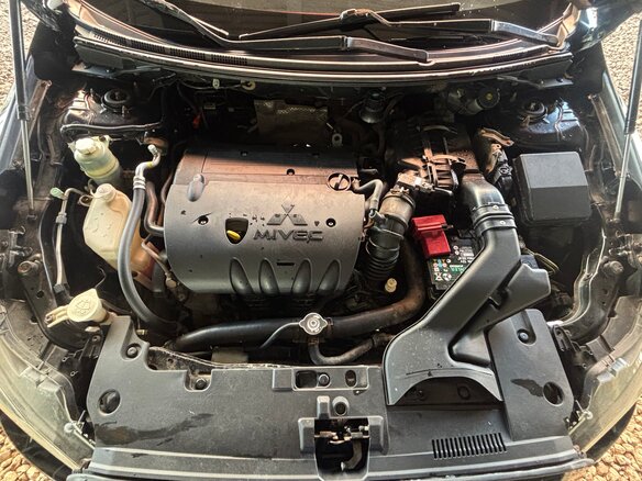 2008 Mitsubishi Lancer X, чёрный, 540000 рублей - вид 6