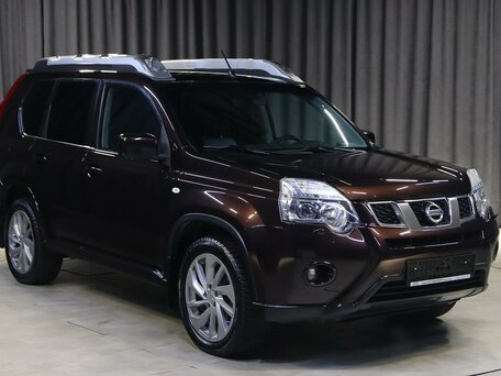 2013 Nissan X-Trail II Рестайлинг, пурпурный, 1099000 рублей, вид 3