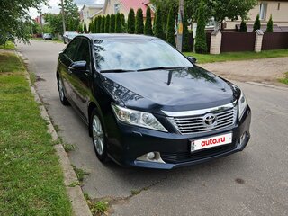 2014 Toyota Camry VII (XV50), синий, 1390000 рублей, вид 1